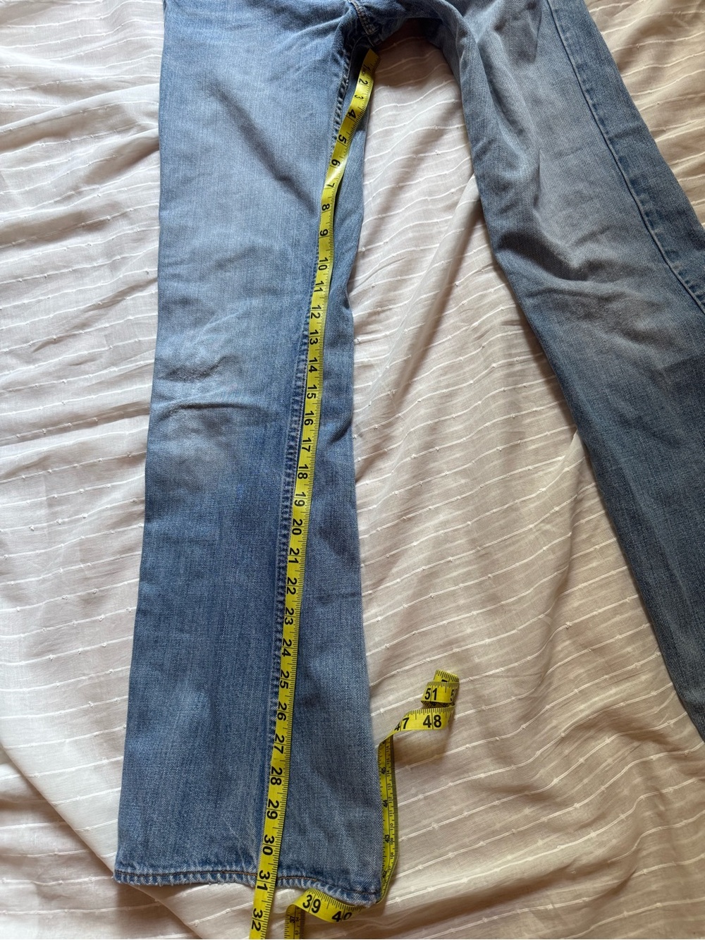 American made Big E 2001 Reissue Levi’s 646 Flare Jeans - Picture 13 of 13